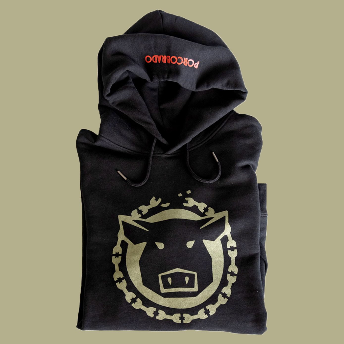 Felpa Porcobrado Nera Unisex